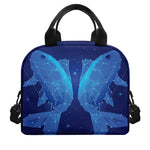 Pisces Horoscope Sign Print Insulated Lunch Bag