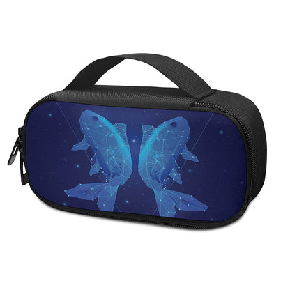 Pisces Horoscope Sign Print Insulin Cooler Travel Case