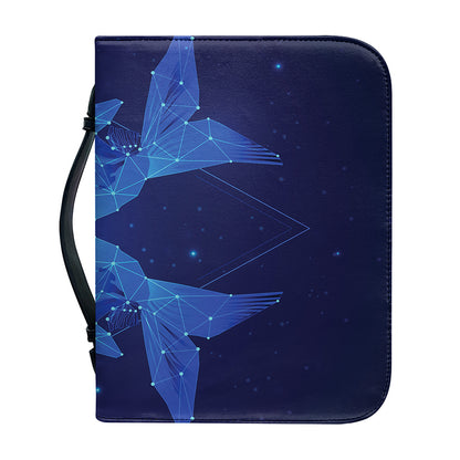 Pisces Horoscope Sign Print Leather Bible Cover