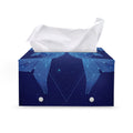 Pisces Horoscope Sign Print Leather Tissue Box Cover