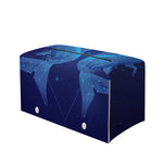 Pisces Horoscope Sign Print Leather Tissue Box Cover
