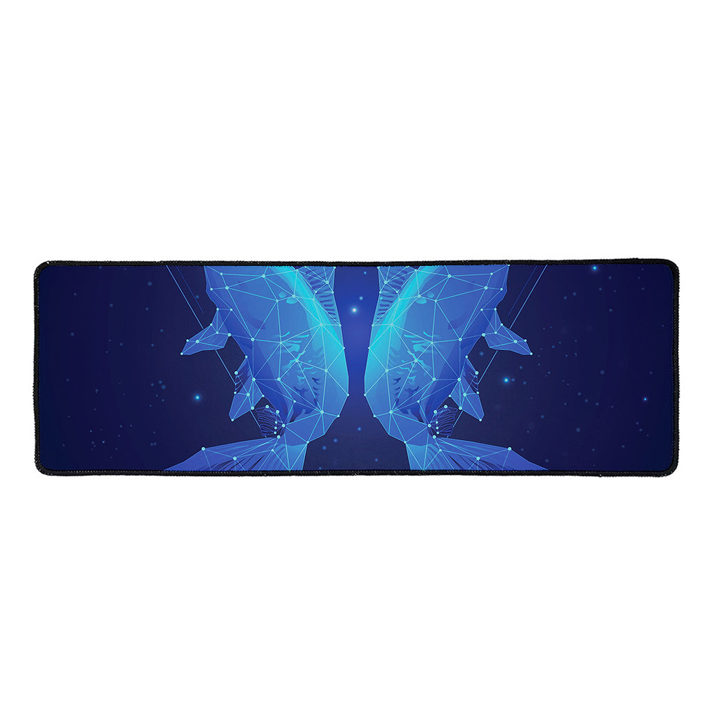 Pisces Horoscope Sign Print Long Kitchen Mat
