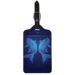 Pisces Horoscope Sign Print Luggage Tag