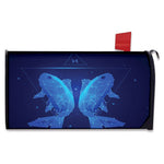 Pisces Horoscope Sign Print Mailbox Cover
