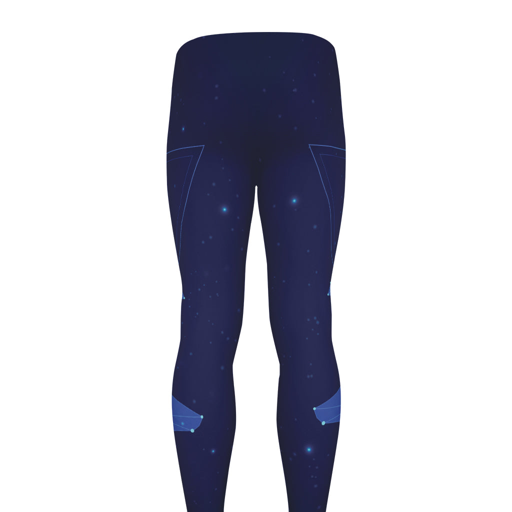 Pisces Horoscope Sign Print Men's leggings