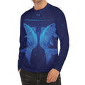 Pisces Horoscope Sign Print Men's Long Sleeve Rash Guard
