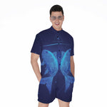 Pisces Horoscope Sign Print Men's Rompers