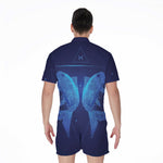 Pisces Horoscope Sign Print Men's Rompers