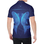 Pisces Horoscope Sign Print Men's Shirt