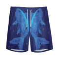 Pisces Horoscope Sign Print Men's Athletic Shorts