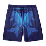 Pisces Horoscope Sign Print Men's Swim Trunks