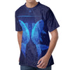 Pisces Horoscope Sign Print Men's Velvet T-Shirt