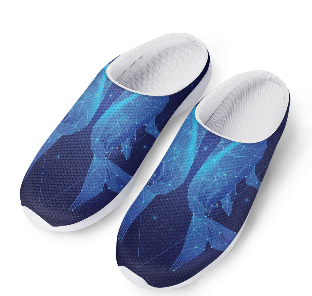 Pisces Horoscope Sign Print Mesh Casual Shoes