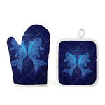 Pisces Horoscope Sign Print Oven Mitt And Pot Holder Set