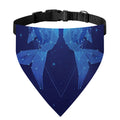Pisces Horoscope Sign Print Over The Collar Dog Bandana