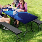 Pisces Horoscope Sign Print Picnic Table Cover