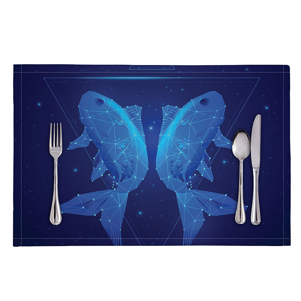 Pisces Horoscope Sign Print Placemat