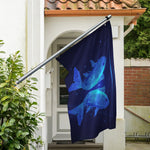 Pisces Horoscope Sign Print Polyester Flag