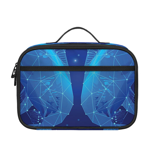 Pisces Horoscope Sign Print Portable Lunch Bag