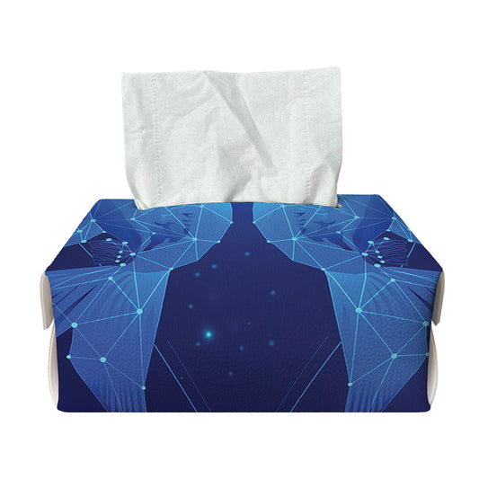 Pisces Horoscope Sign Print Rectangle Tissue Box Cover