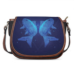 Pisces Horoscope Sign Print Saddle Bag
