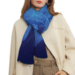 Pisces Horoscope Sign Print Scarf
