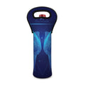 Pisces Horoscope Sign Print Single Neoprene Wine Tote