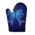 Pisces Horoscope Sign Print Single Oven Mitt