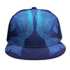 Pisces Horoscope Sign Print Snapback Cap