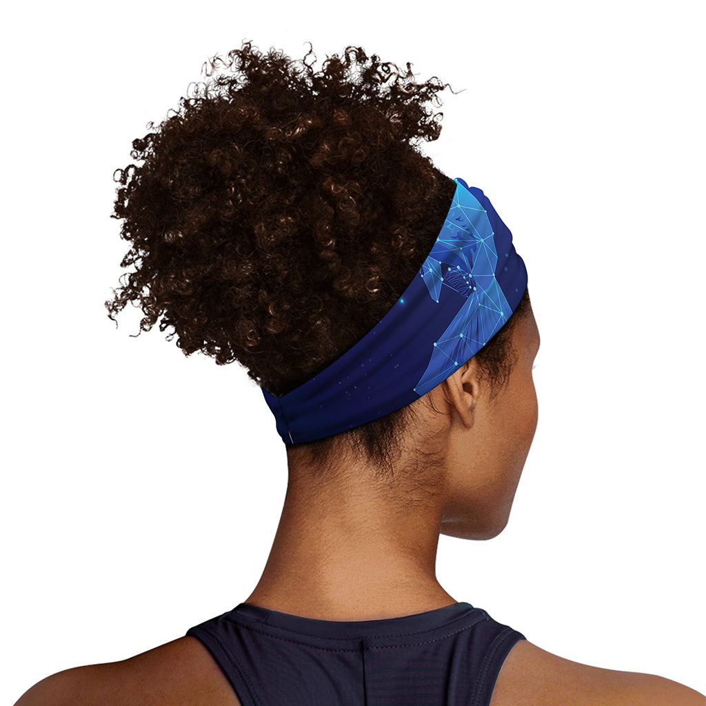 Pisces Horoscope Sign Print Sports Headband
