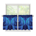 Pisces Horoscope Sign Print Tier Curtains