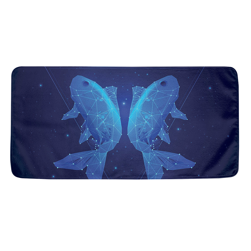 Pisces Horoscope Sign Print Towel