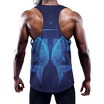 Pisces Horoscope Sign Print Training Tank Top