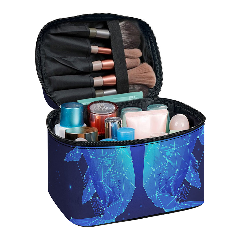 Pisces Horoscope Sign Print Travel Makeup Bag