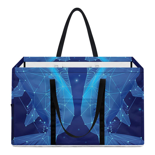 Pisces Horoscope Sign Print Utility Tote Bag