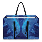 Pisces Horoscope Sign Print Utility Tote Bag
