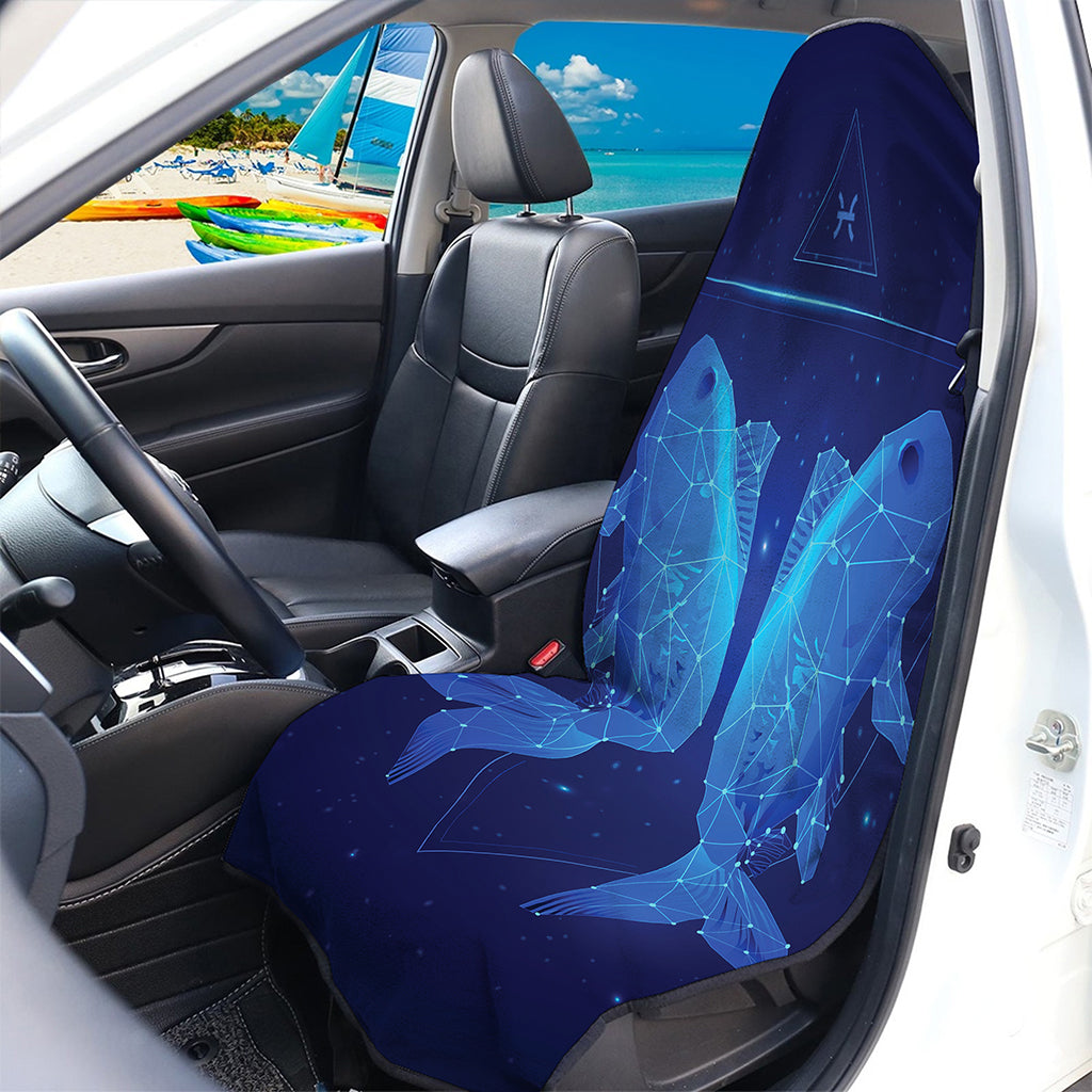 Pisces Horoscope Sign Print Waterproof Car Seat Cover