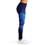 Pisces Horoscope Sign Print Women's Leggings