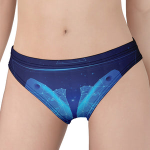 Pisces Horoscope Sign Print Women's Panties