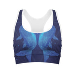 Pisces Horoscope Sign Print Women's Sports Bra