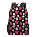 Pitaya Pattern Print 17 Inch Backpack