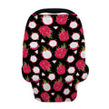 Pitaya Pattern Print Baby Seat Cover