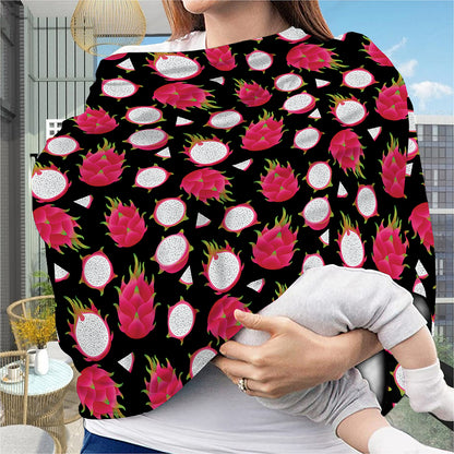 Pitaya Pattern Print Baby Seat Cover