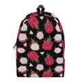 Pitaya Pattern Print School Backpack