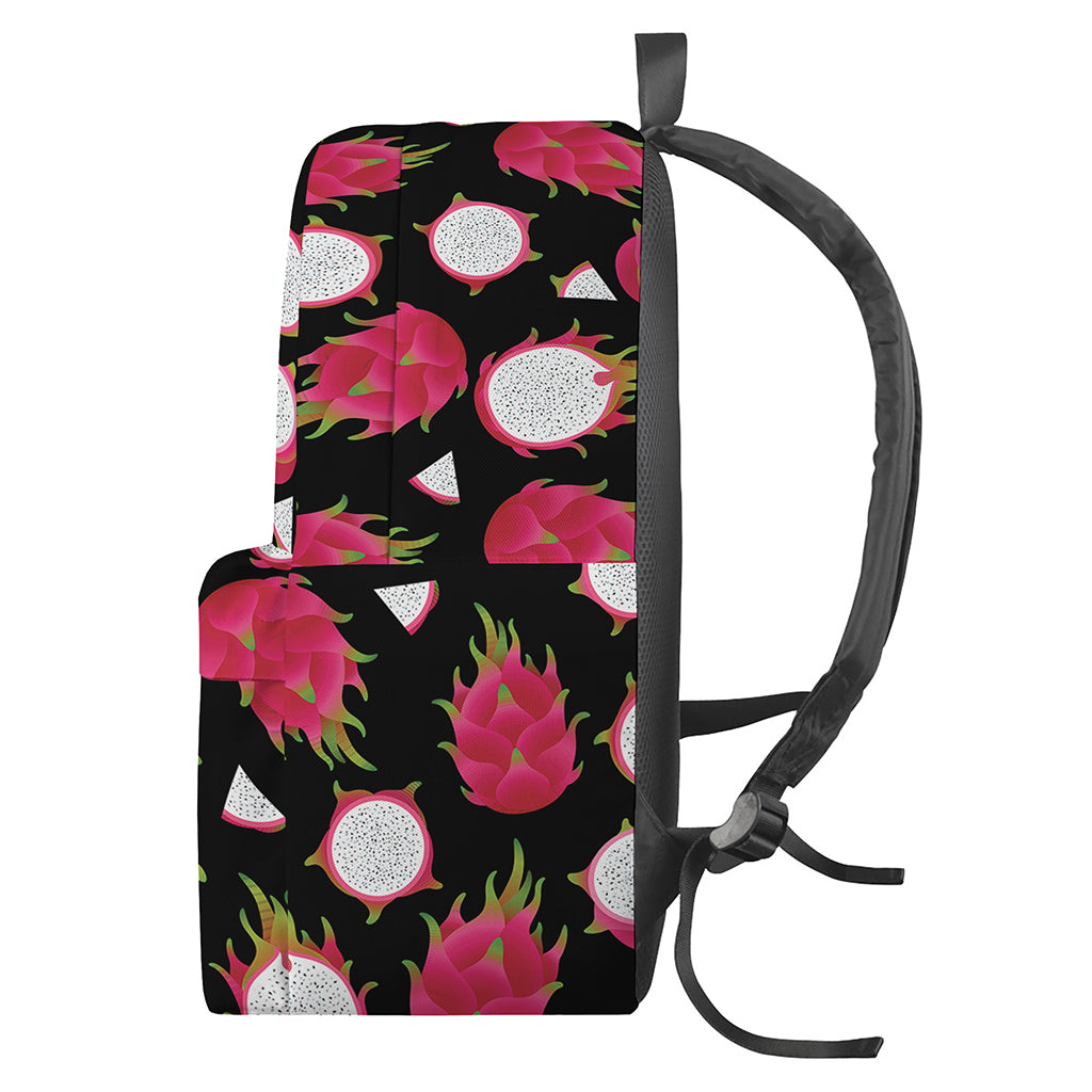 Pitaya Pattern Print Backpack
