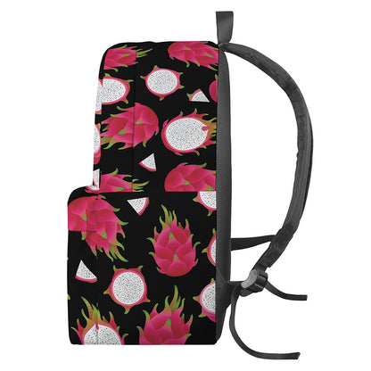Pitaya Pattern Print Backpack