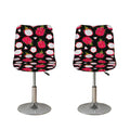 Pitaya Pattern Print Bar Stool Covers