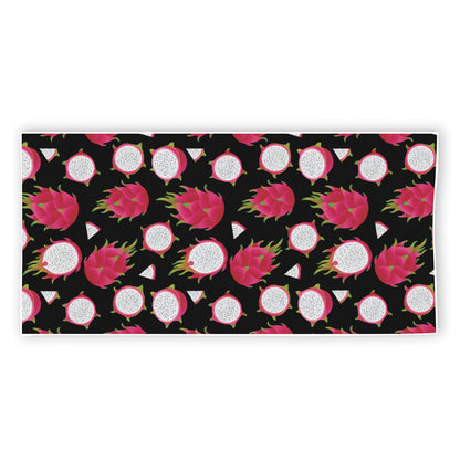 Pitaya Pattern Print Beach Towel
