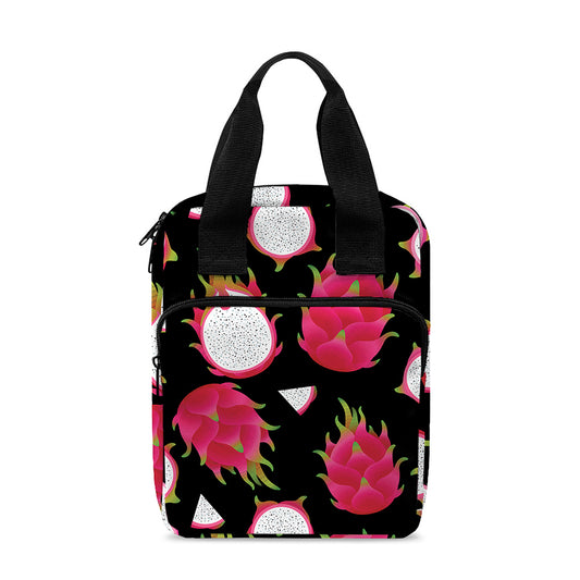 Pitaya Pattern Print Bible Tote Bag