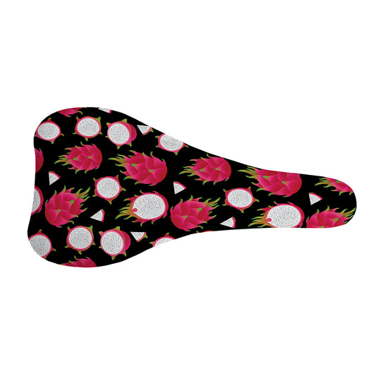 Pitaya Pattern Print Bicycle Seat Cover